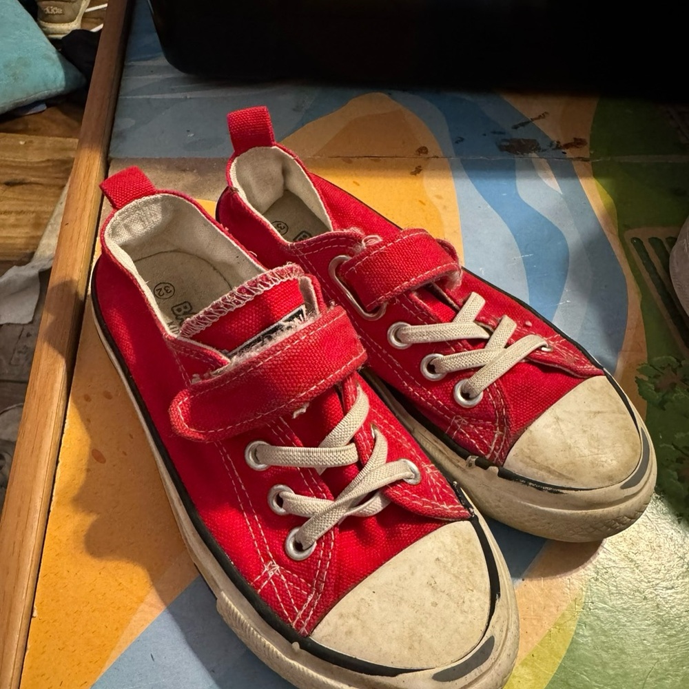 Red Kids Sneakers